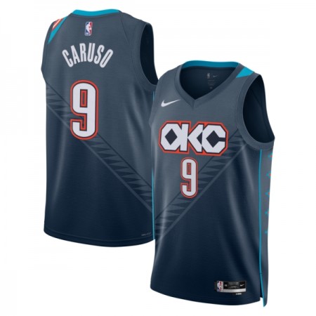 Dres Oklahoma City Thunder Alex Caruso Nike 2025-26 City Edition Crno Swingman